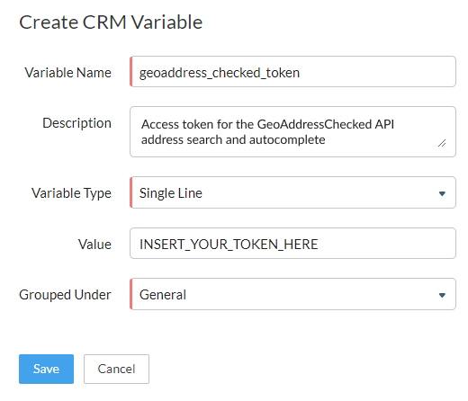 Integrating the API with Zoho CRM - All - GeoDirectory Integrating the API with Zoho CRM